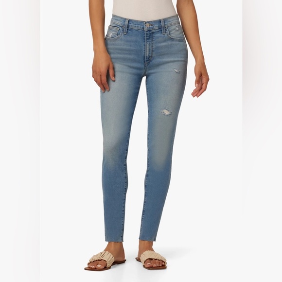 NWT Joe’s High Rise Skinny Ankle Cut Hem Color Lisette size 27